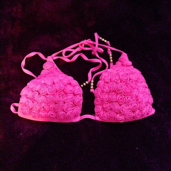 Rose pink bikini set