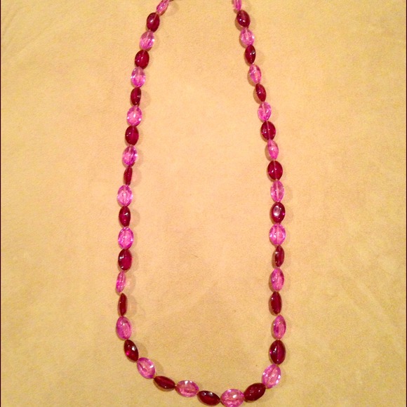 Purple necklace