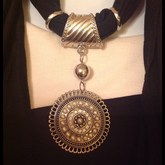 Sold in bundle Jeweled neckwear. How cool!