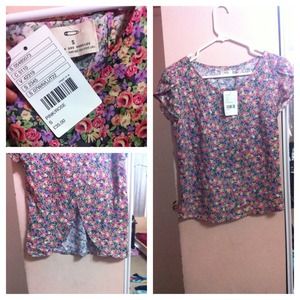 Pins & Needles (UO) Floral Shirt