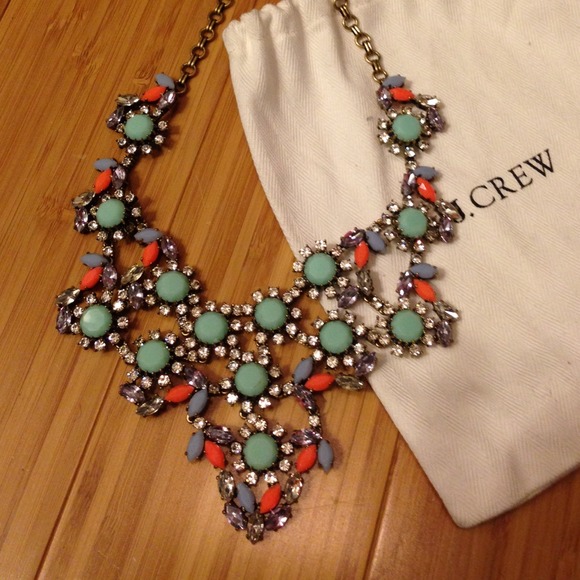 J Crew multi color necklace