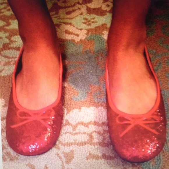 Red slippers