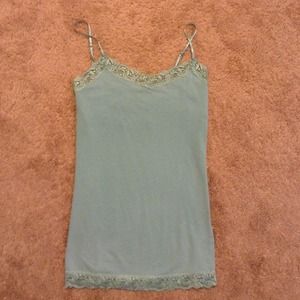 Teal tank top