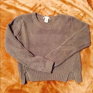 Sweater Crop Top