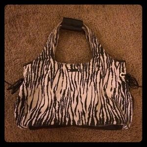 Authentic KATE SPADE zebra print purse