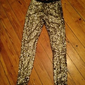 Sequin leggings