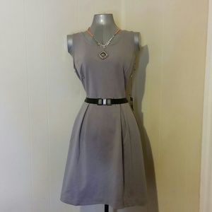 Fit and Flare Ponte Dress by Jennifer Lopez