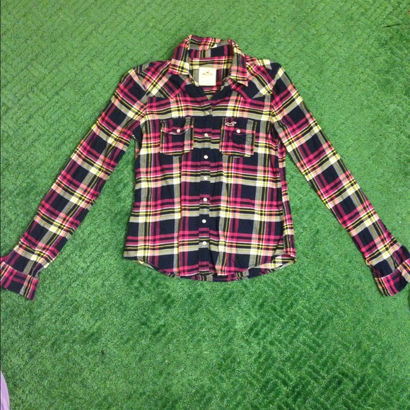 ❌❌Sold❌❌Hollister flannel