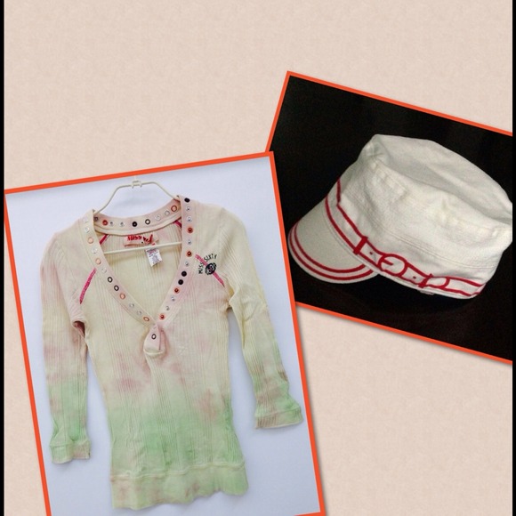 Bundle Size M 3/4 sleeve Miss Sixty top👑Dieselhat