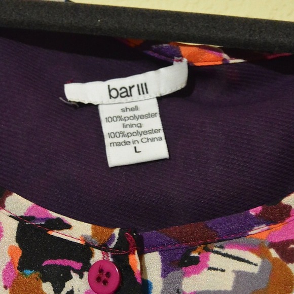 Colorful splatter dress - L - Picture 3 of 3