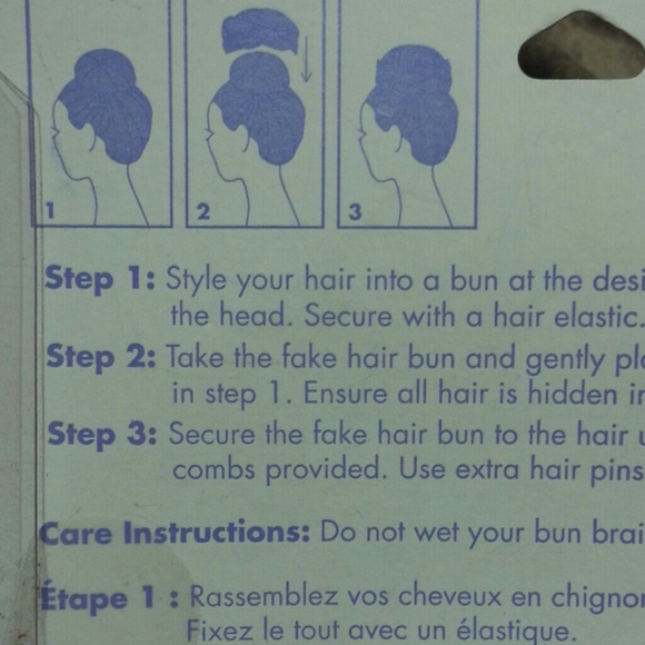 Claire's Accessories Fake Hair Bun Poshmark