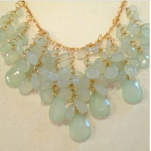 🍃 Mint Green Fringe Necklace 🍃