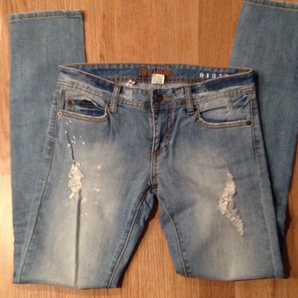 Skinny jeans use ...
