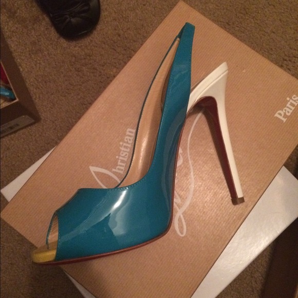 Authentic christian louboutin flo sling - Picture 3 of 3