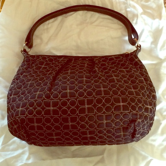 Adorable black fabric Kate Spade bag!!!