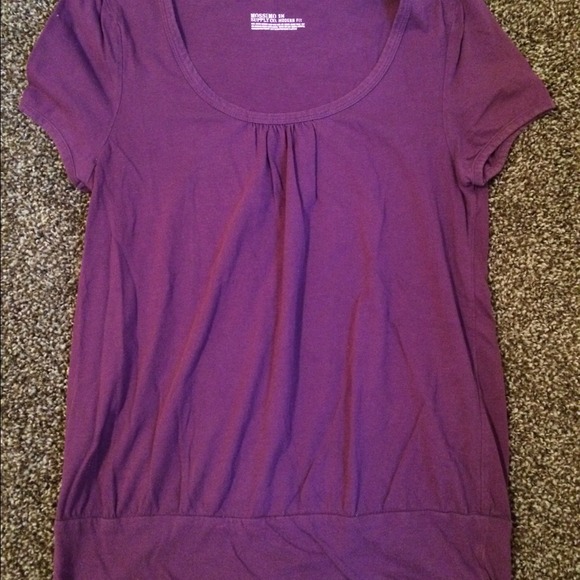Purple shirt