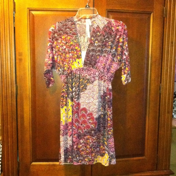 Paisley print dress