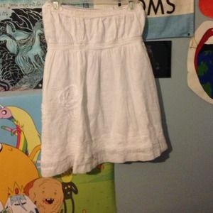 White floral dress/tunic