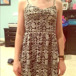 Forever 21 tribal print dress