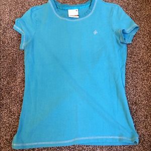 Teal South Pole brand shirt. Stretchy material.