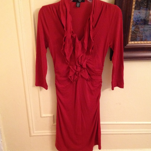 Redish dress