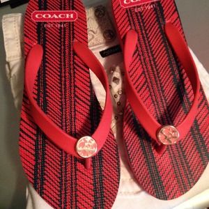 Coach Flip Flops