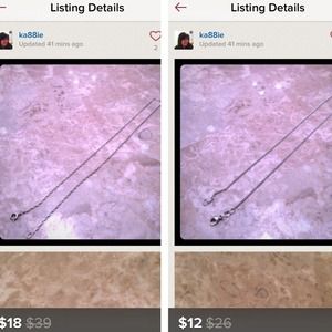 ON HOLDBoth James Avery chains 16" sterling silver