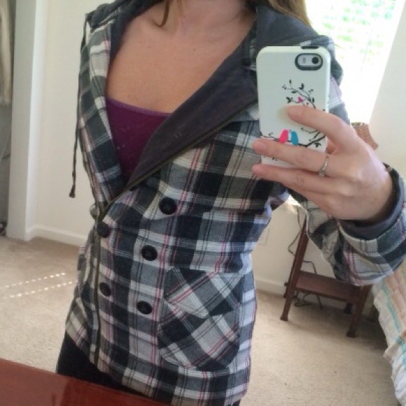 Plaid Billabong jacket - Picture 3 of 3