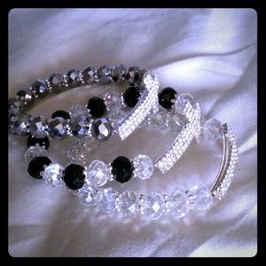 Cross bracelet crystal