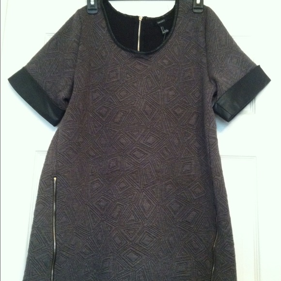 Dark Grey Knit Top - Picture 1 of 4
