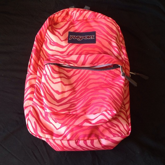 ️⬇️REDUCED⬇️ Jansport Pink Zebra Backpack