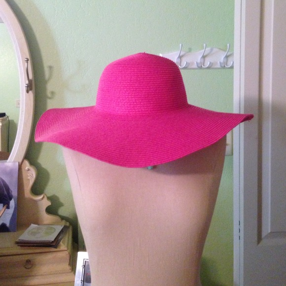 Pink beach hat scarf bundle!!!!