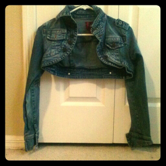 Denim Crop Jacket