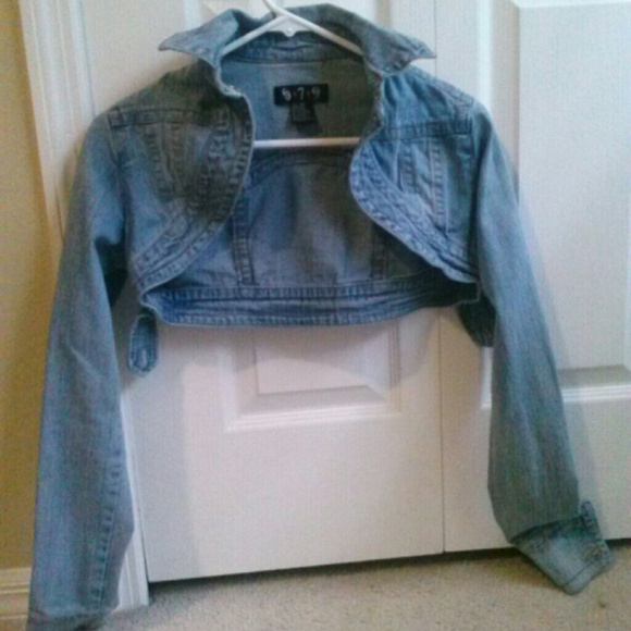 Denim Crop Jacket