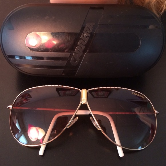 Carrera gold aviator sunglasses