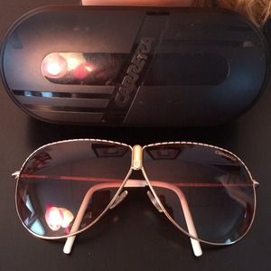 Carrera gold aviator sunglasses