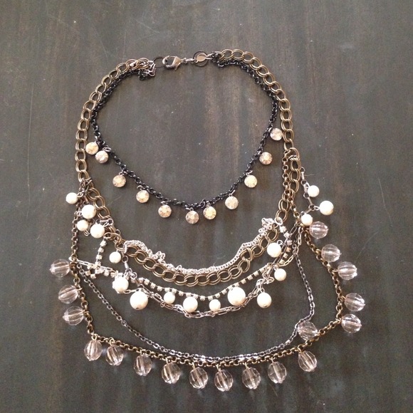 Express necklace!! worn once!