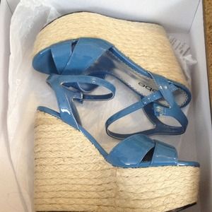 Bebe wedge heels