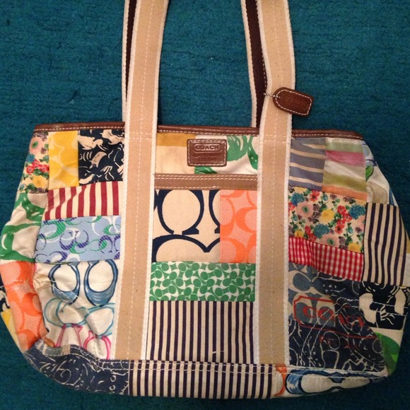 Colorful Coach bag