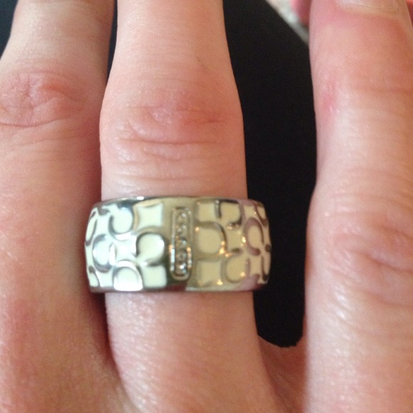 Authentic coach ring