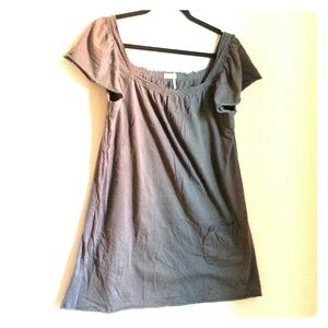 Grey t-shirt short dress