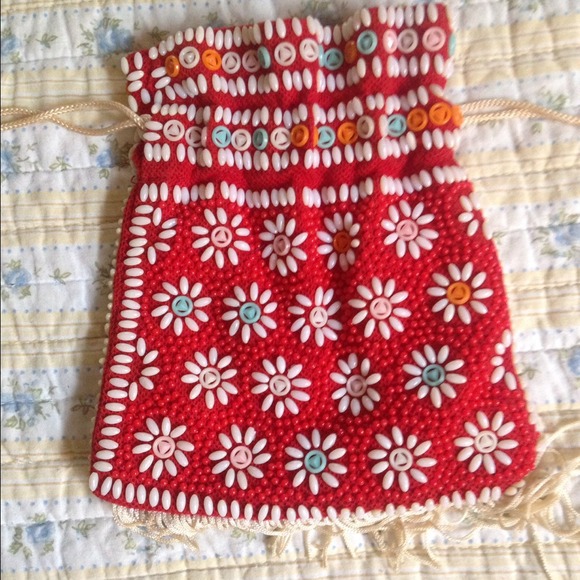 Vintage 1960/1970s Beaded Bag