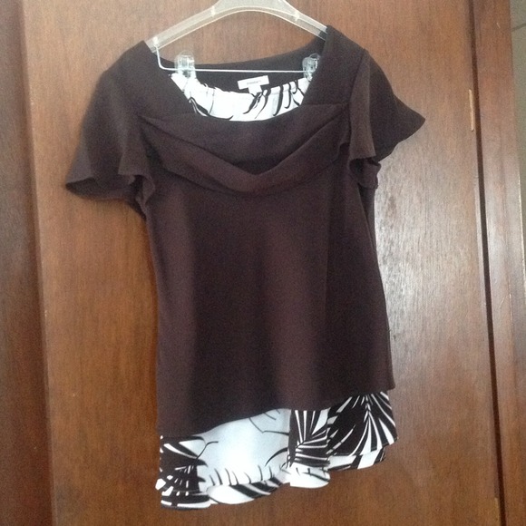 Skirt with blouse