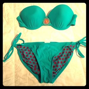 Blue swimsuit never worn!!!!