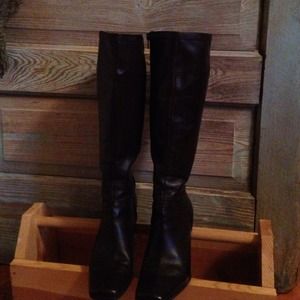 REDUCED Nine West Brown Leather Boots