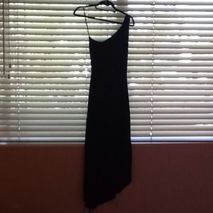 Beautiful, one shoulder bebe dress
