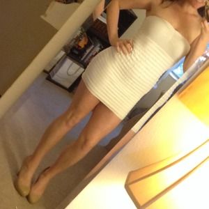 Flirty Fabulous White Dress!