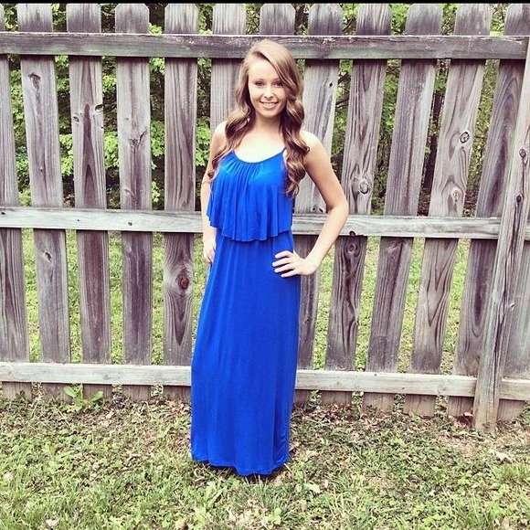 Ruffle Top Maxi - Picture 2 of 2