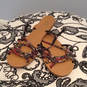 Flora strap sandals