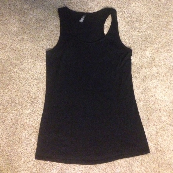 SOLD! Black racer back tank - Picture 1 of 2